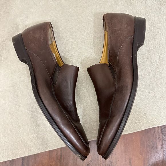 BALLY Brown Calf Leather Slip On Loafers Thor/131 - Picture 5 of 12
